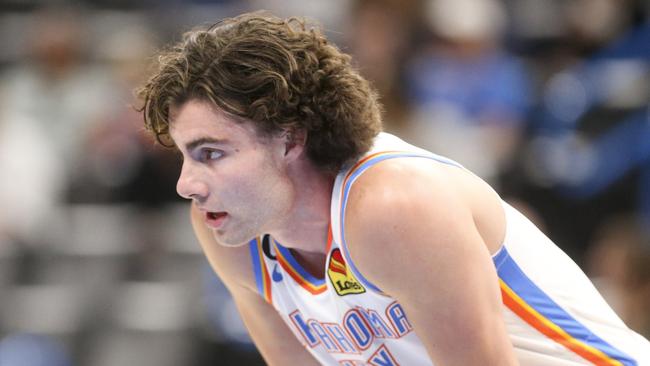 Oklahoma City Thunder young gun Josh Giddey played in the Championships as recently as 2018. (Photo by Ian Maule/Getty Images)