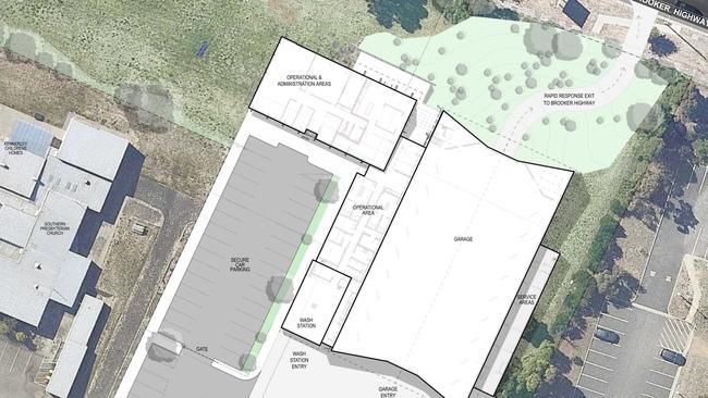 Construction of the Glenorchy Ambulance Station was proposed to start in mid-2023. Picture: supplied