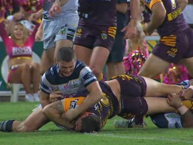 Refs boss Tony Archer says Matt Gillett’s no try was the wrong decision.