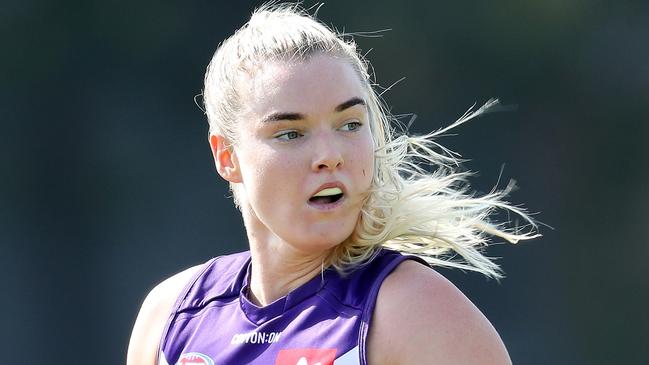 Hayley Miller had more of an impact on the scoreboard for Fremantle this season.