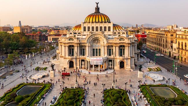 The Palacio De Bellas Artes in Mexico City. “Outside of Asia, Mexico is the next big destination for hotel wedding packages.” Picture: Shutterstock