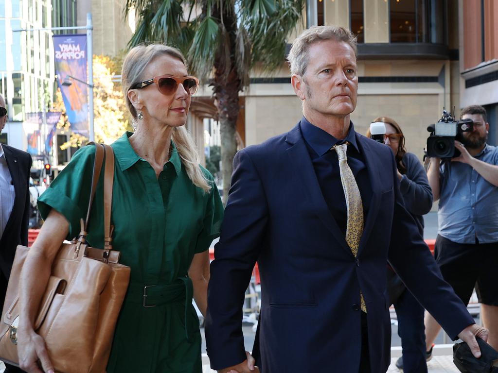 Craig McLachlan’s partner Vanessa Scammell has denied lying to protect the actor. Picture: NCA NewsWire / Dylan Coker