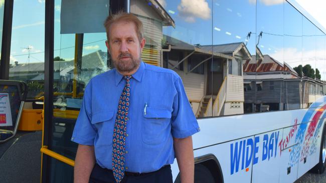 Managing director of Wide Bay Transit Murray Priebbenow.