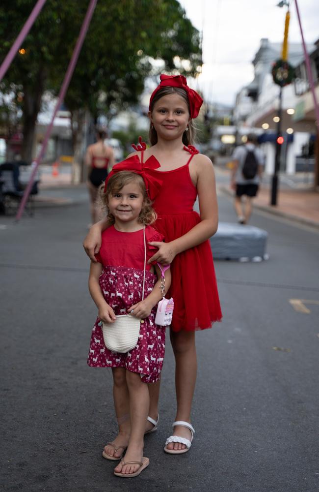 Milah and Anarlia at Mary Christmas, December 20,2023.