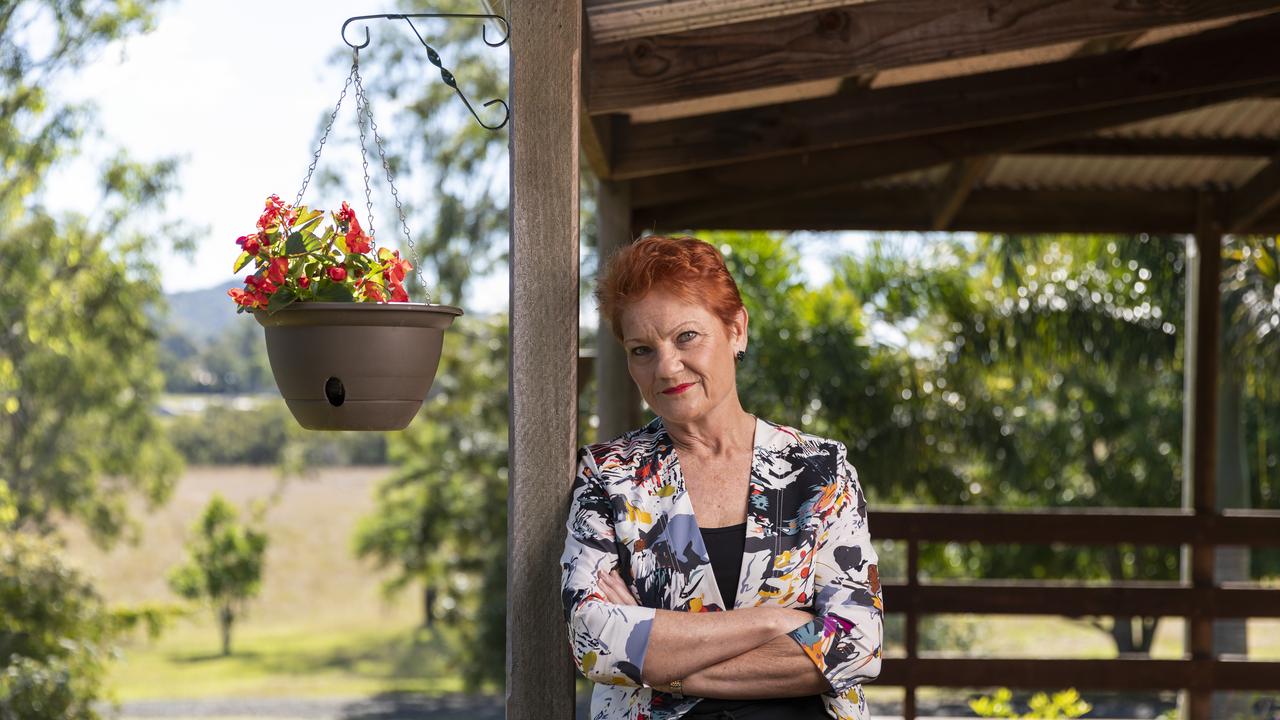Senator Pauline Hanson. Photo Mark Cranitch.