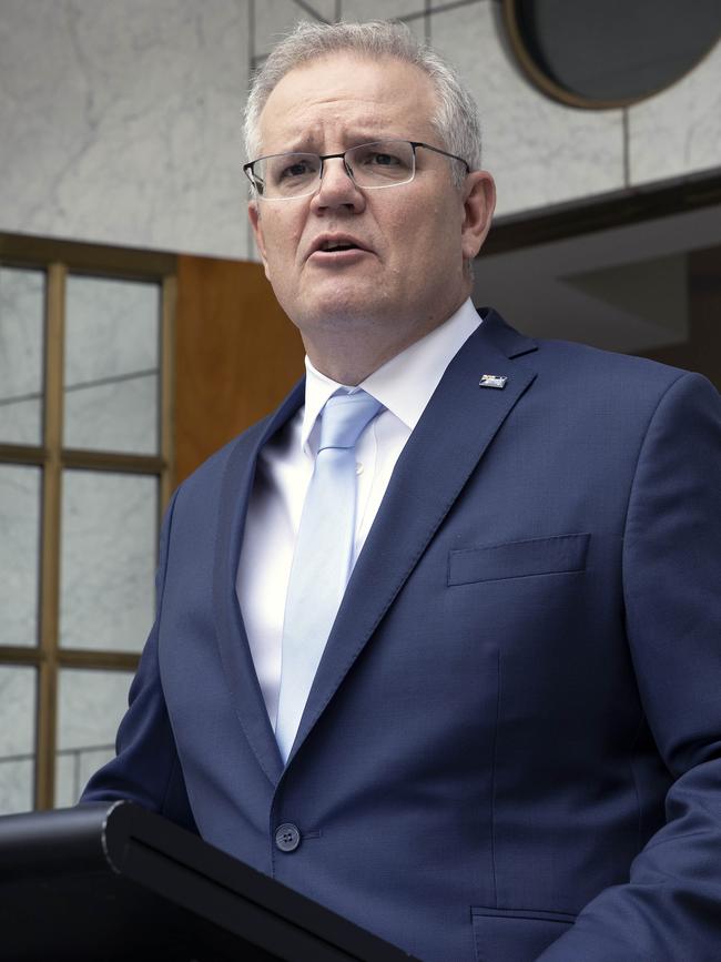 Australian Prime Minister Scott Morrison. Picture: NCA NewsWire / Gary Ramage