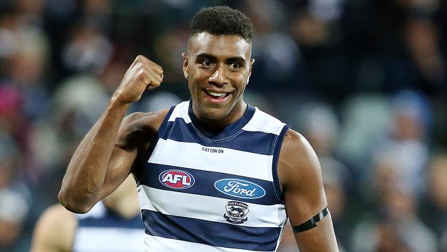 Geelong's Esava Ratugolea. Pic: Michael Klein