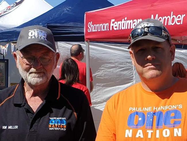 One Nation candidates bowled out of market stalls