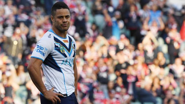 Jarryd Hayne has failed to hit his NRL heights with the Titans..