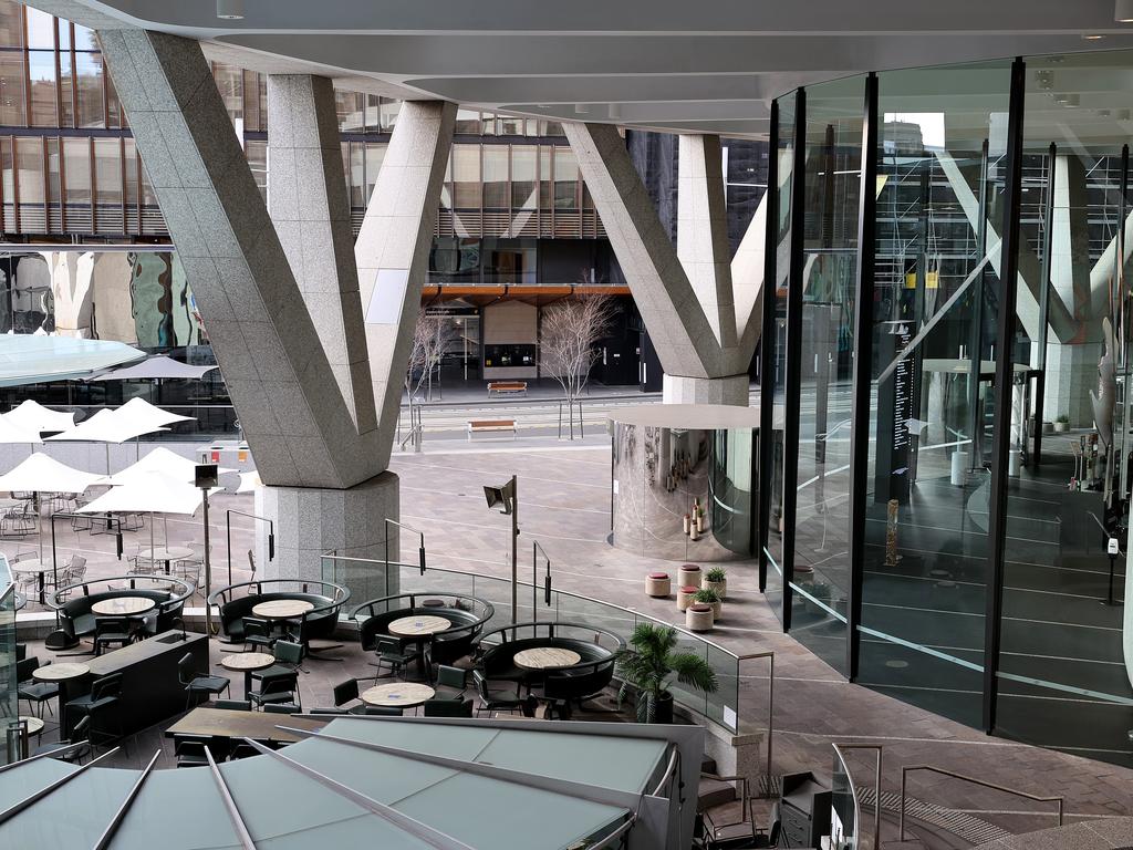 The foyer of Grosvenor Place. Picture: Toby Zerna