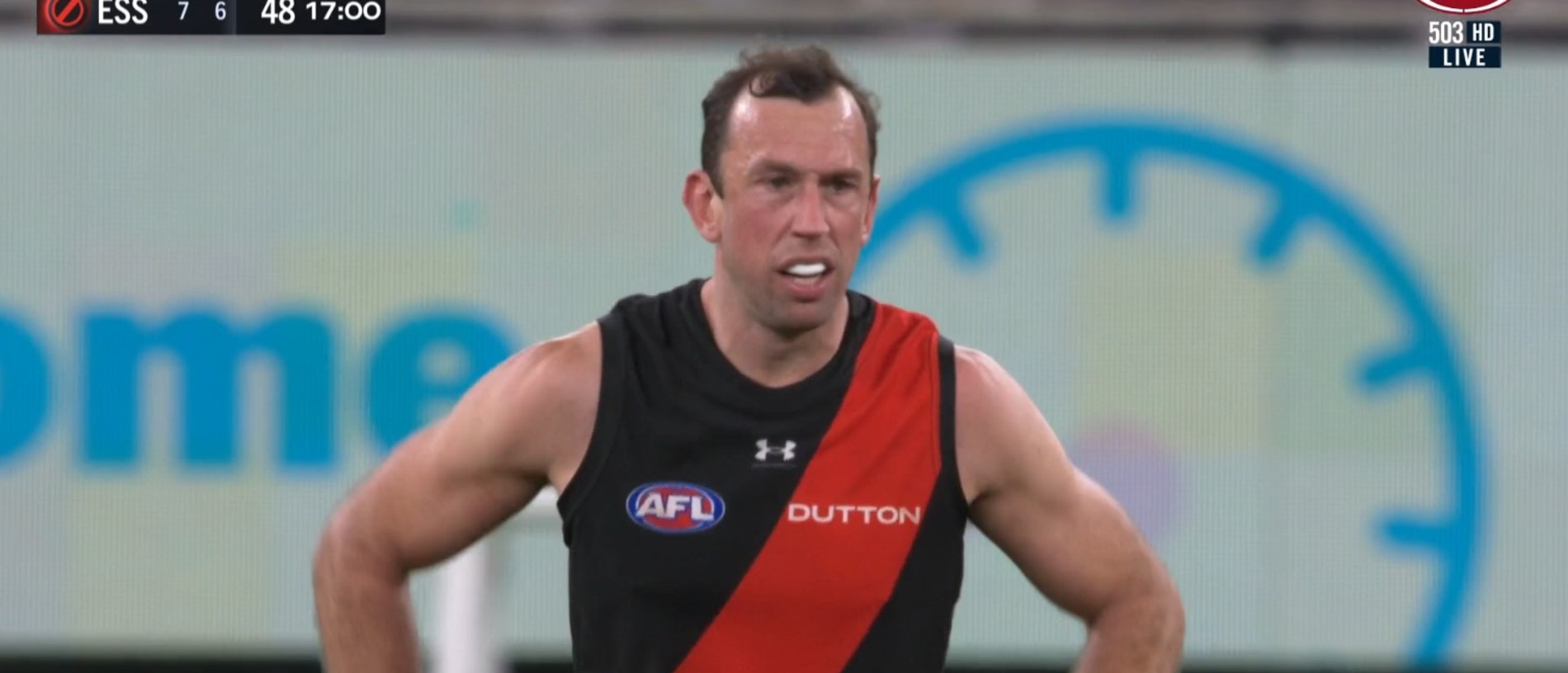 Todd Goldstein paid a massive penalty for his slap at the footy.