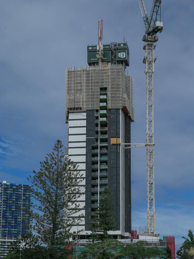 Marine Quarter tower development, next to Broadwater Tourist Park. Picture: Glenn Campbell