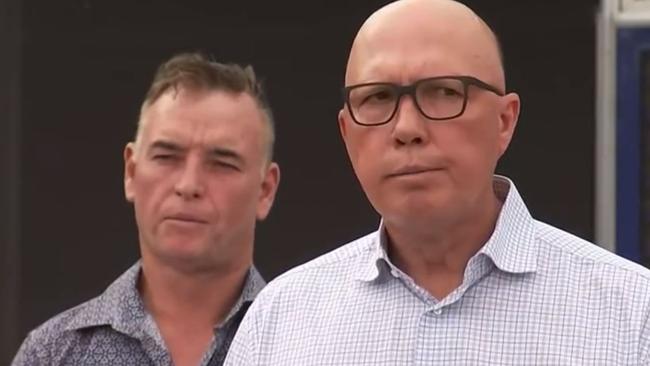 Opposition Leader Peter Dutton was in Alice Springs on Wednesday and Thursday, where he made calls for the federal police to be deployed in the town.