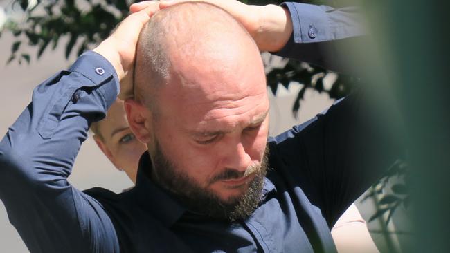 Anthony Steven Refalo outside Gosford District Court at a previous appearance. Picture: NewsLocal