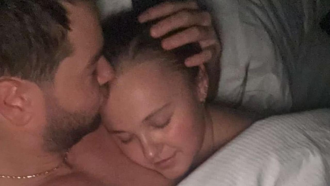 New celeb couple share intimate bed photo