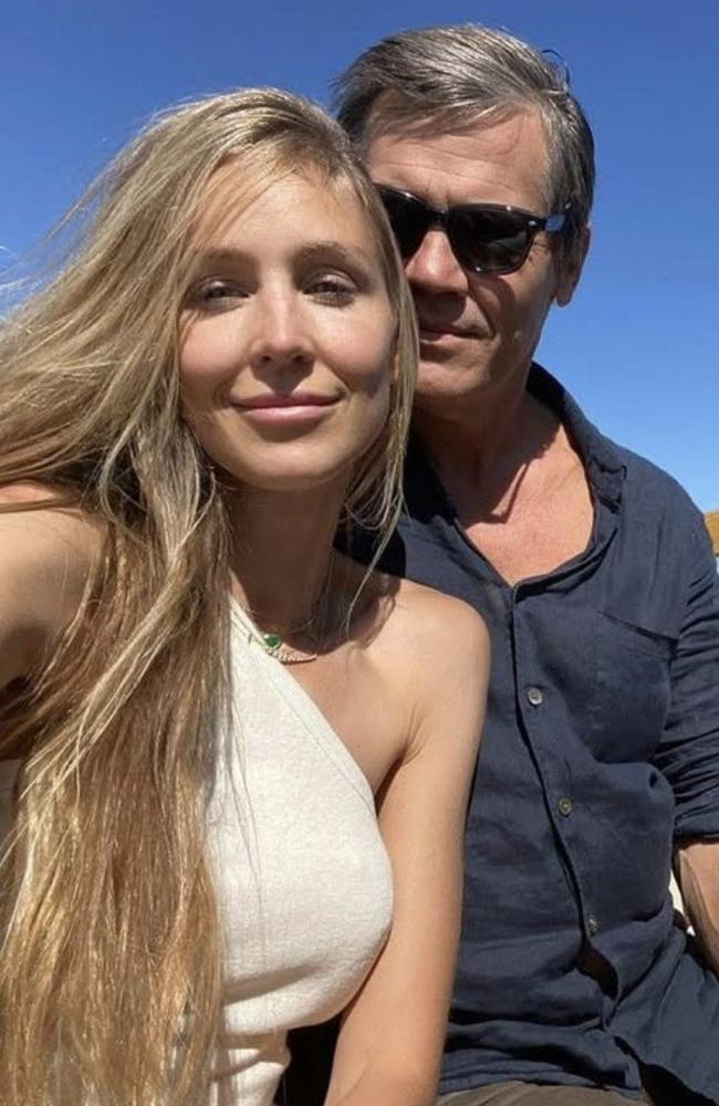 Hollywood star Josh Brolin (seen with wife Kathryn) has revealed how the stress of moving back to his hometown of Montecito, California. Picture: joshbrolin/Instagram