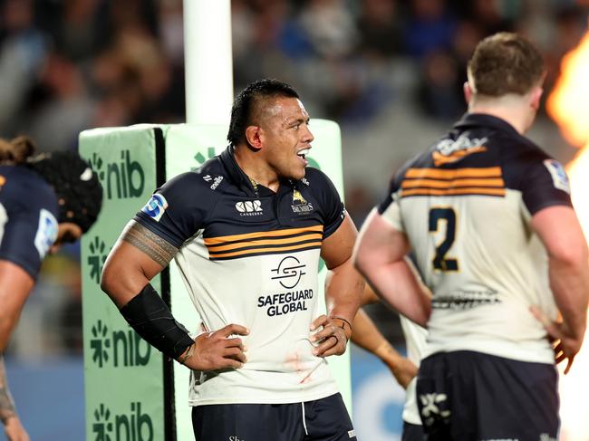 The Brumbies are out in the semi finals for the third year in a row. Picture: Hannah Peters/Getty Images