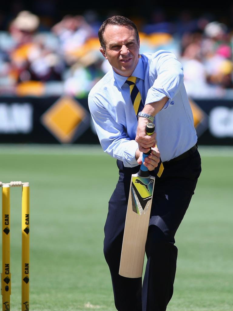 Mr Slater applied for bail in Brisbane Supreme Court on Tuesday, with his legal team saying the former cricket great had obtained a spot in a Sydney-based rehab clinic. Picture: Getty Images