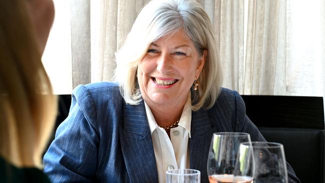 High Steaks with philanthropist Peggy Flannery at Fatcow steak restaurant in Fortitude Valley.Monday May 19, 2025. Picture, John Gass
