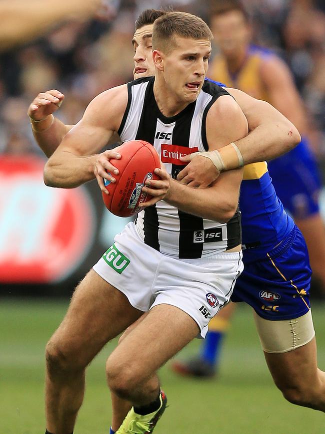 Brayden Sier has signed a new contract with Collingwood. Picture: Mark Stewart.