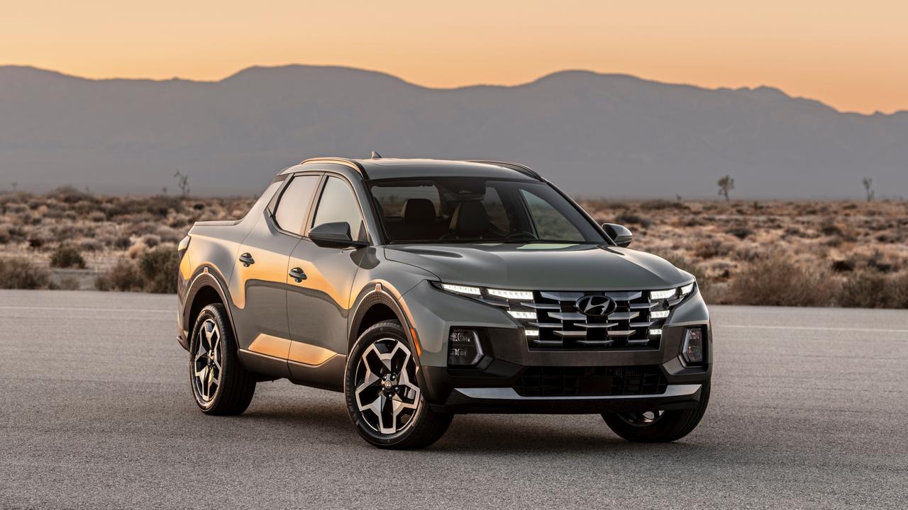 Hyundai sells the Santa Cruz ute in the US.