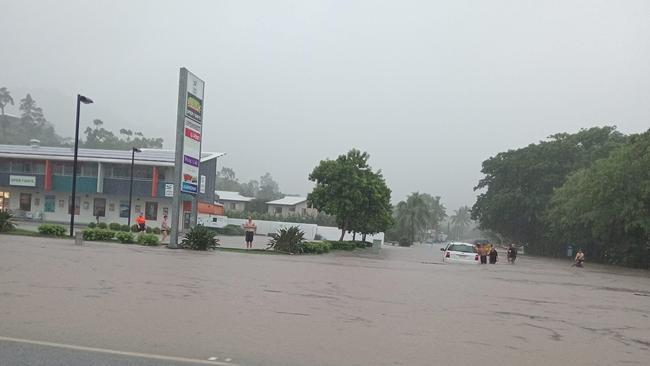 Flooding in Jubilee Pocket after heavy rains. Photo: Nessa Telke