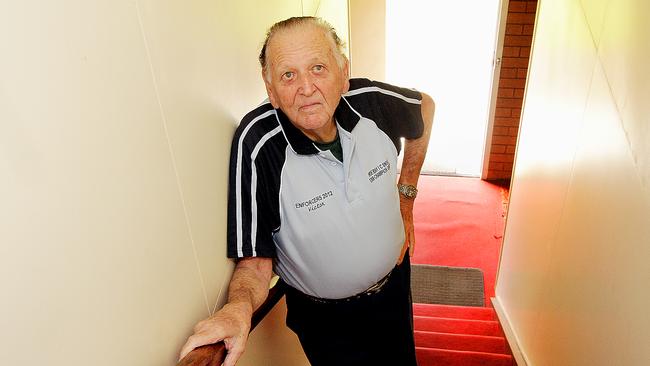 Retired railway worker Victor Olsen recalls seeing a UFO in the Bundaberg region while driving a train in 1967. Photo: Robyne Cuerel