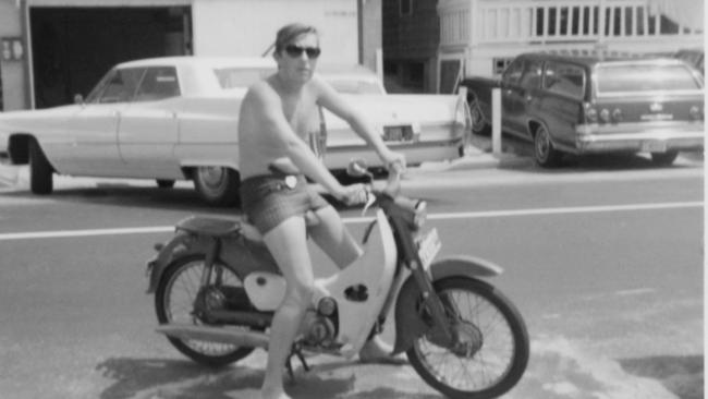 A carefree Chickie Donohue, two months before he left for Vietnam