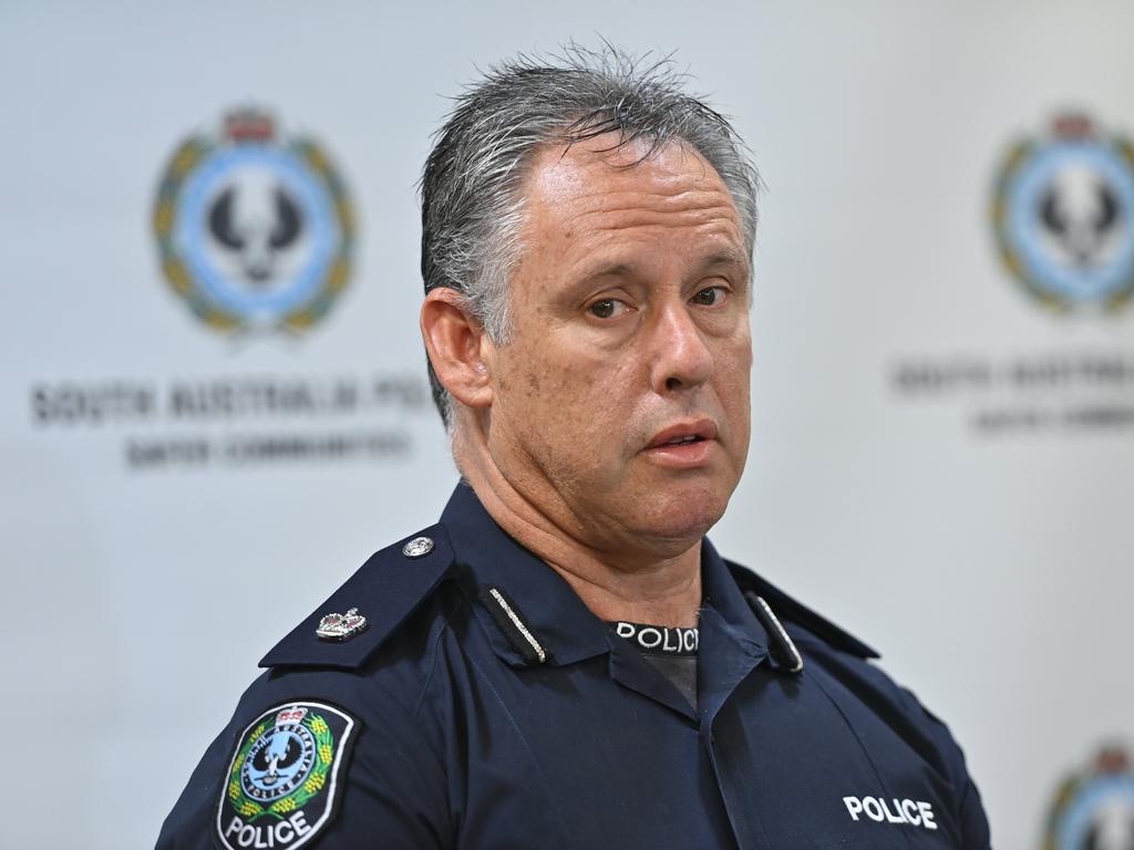 Detective Chief Inspector Mark McEachern urged anyone with information to come forward. Picture: NewsWire/ Keryn Stevens