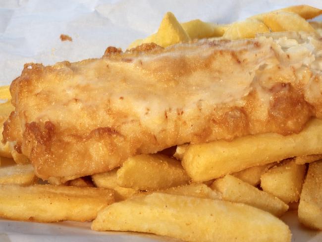 ADELAIDE, AUSTRALIA - NewsWire Photos JANUARY 24, 2023: Generic Fish and Chips in Henley Beach, SA. Picture NCA NewsWire / Emma Brasier