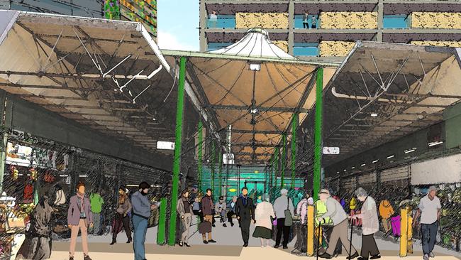 Plans for the new market. Picture: Supplied