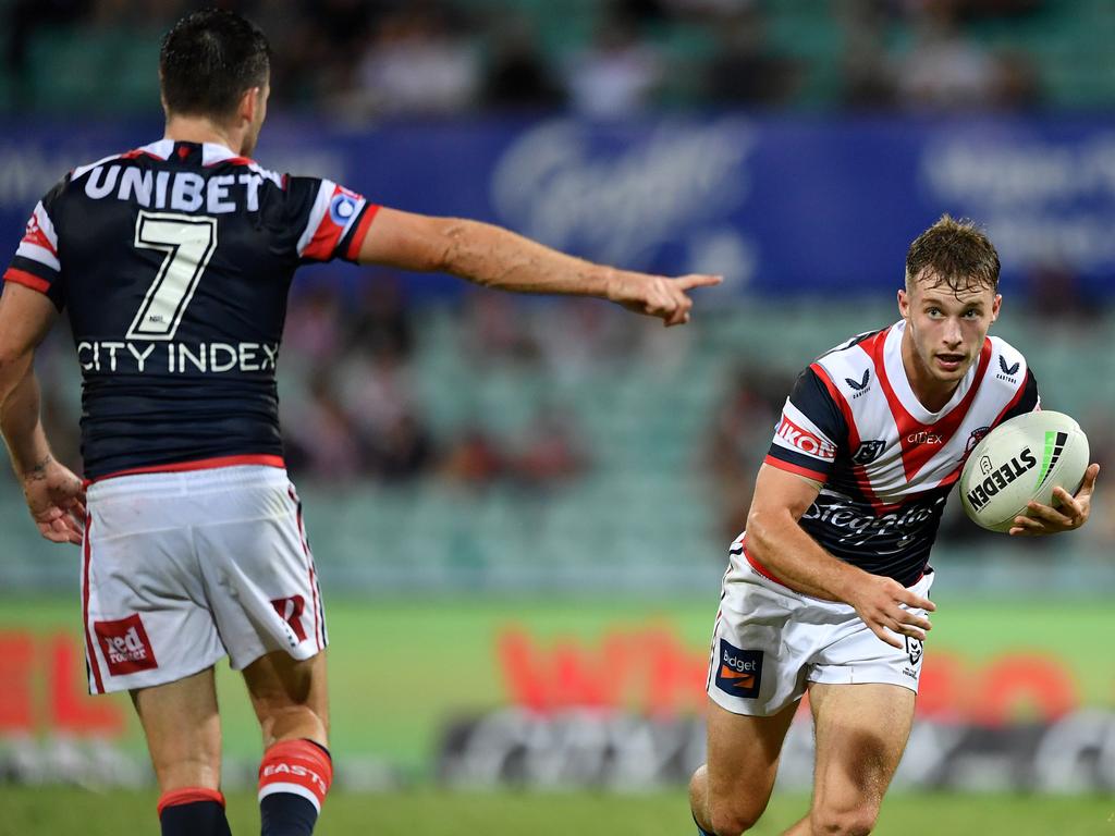 Keary and Walker are slowly finding their feet as a halves combination. Picture: NRL Imagery
