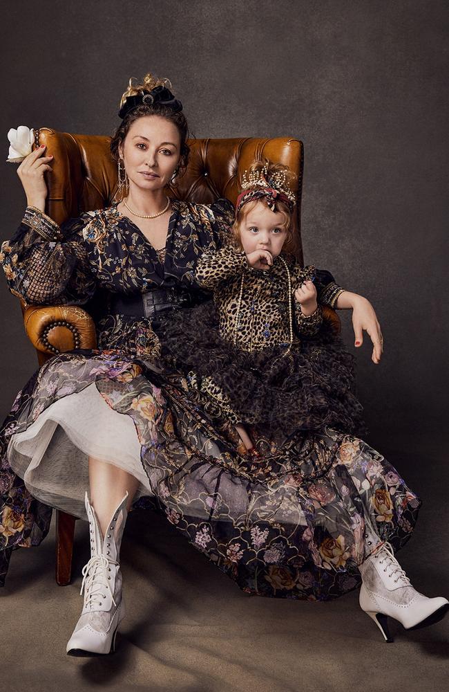 Camilla Franks and daughter Luna for Mothers Day , supplied