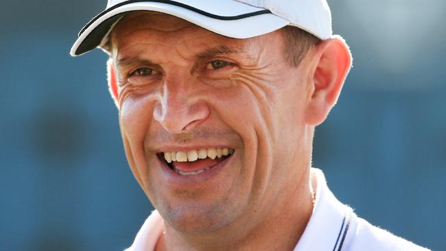Chris Waller was delighted with Winx’s trial hitout. Picture: Mark Evans
