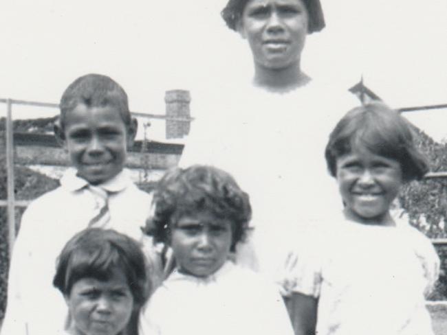 Lowitja (front left) with siblings Geoffrey and Eileen (back) and Amy and Violet (front). Picture: Lowitja O'Donoghue Collection