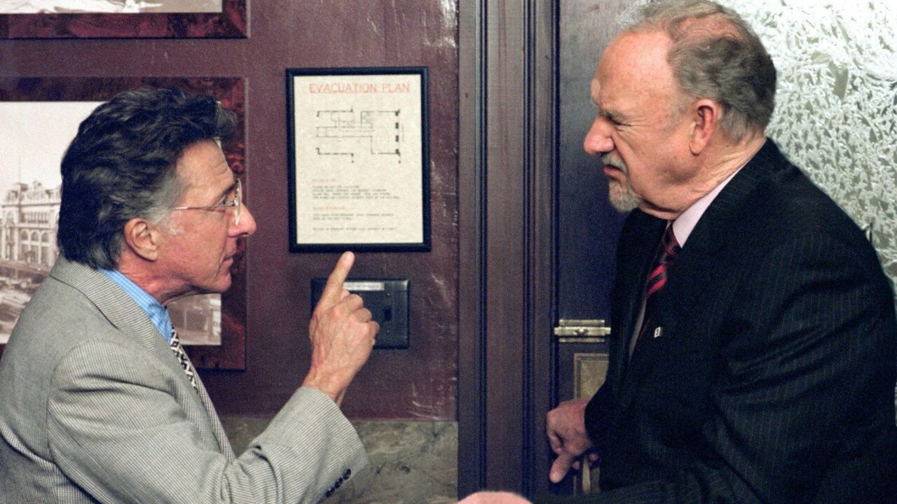 #19: Rankin Fitch in Runaway Jury (2003) - Hackman plays a shady jury consultant who tries to stack the jury for the defence in a trial against a gun manufacturer after a mass shooting.