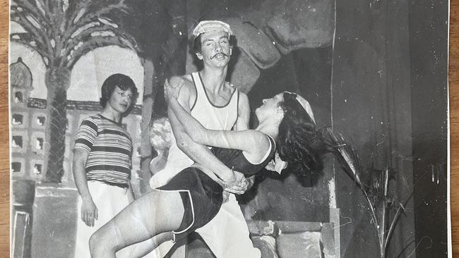 The jetty foreshore has long been a passion project for Mayor Paul Amos who is pictured here in the Jetty High school musical.