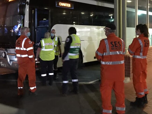 SES crews assisted after students became lost in the Grampians. Picture: Stawell SES