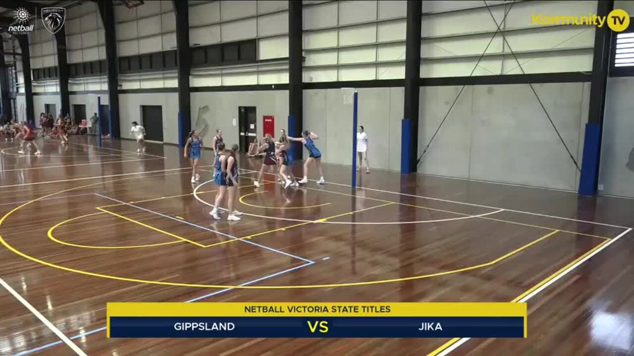 Replay: Gippsland v Jika (17&U) - 2025 Netball Victoria State Titles Day 2