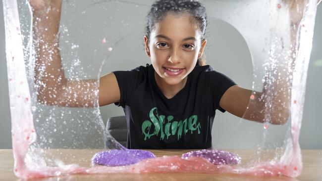 Happy Kids Slimes was launched late last year. Picture: Matthew Vasilescu