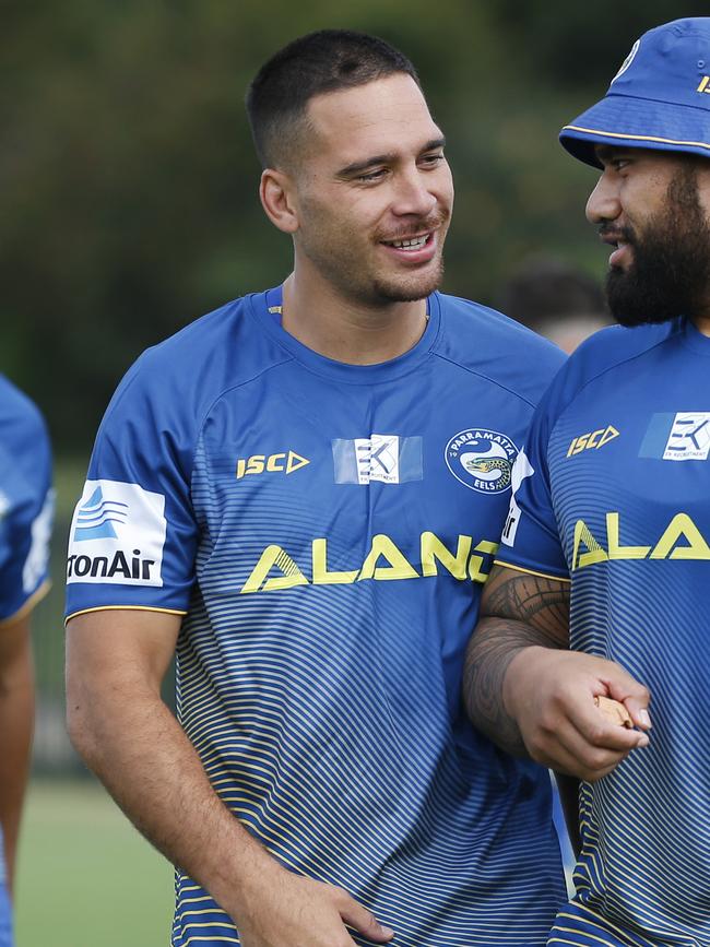 Corey Norman (left) is chasing a new deal. Picture: Richard Dobson