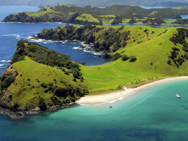 ESCAPE - Travel - Bay of Islands in New Zealand, visited on a RoyalCaribbean cruise. Picture supplied by Cruise1st.