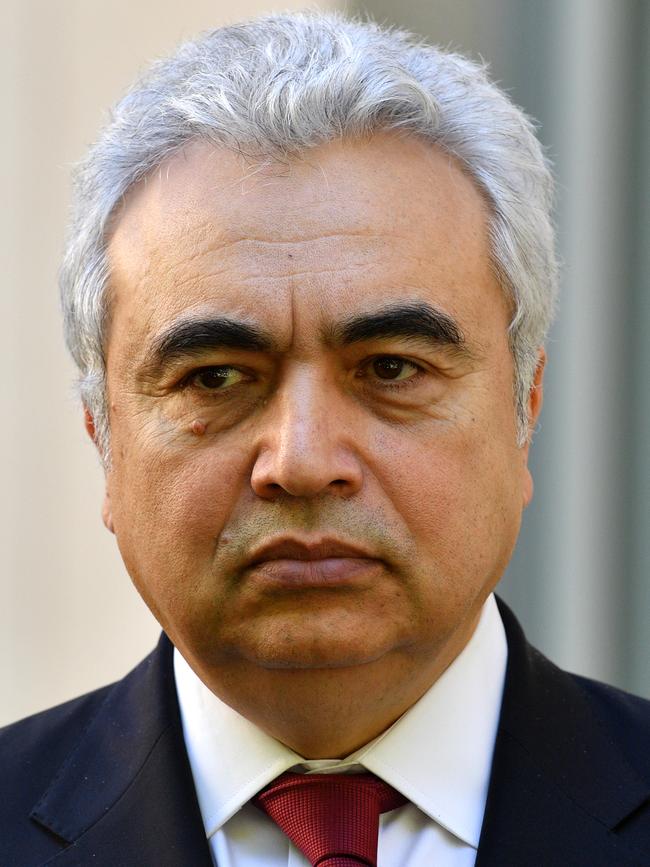 IEA executive director Fatih Birol. Picture: AAP