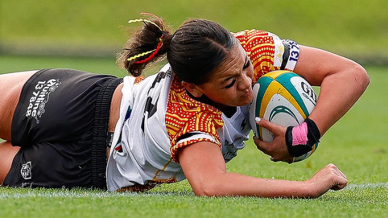 Sensational! Australian schoolgirl footy guns on special mission