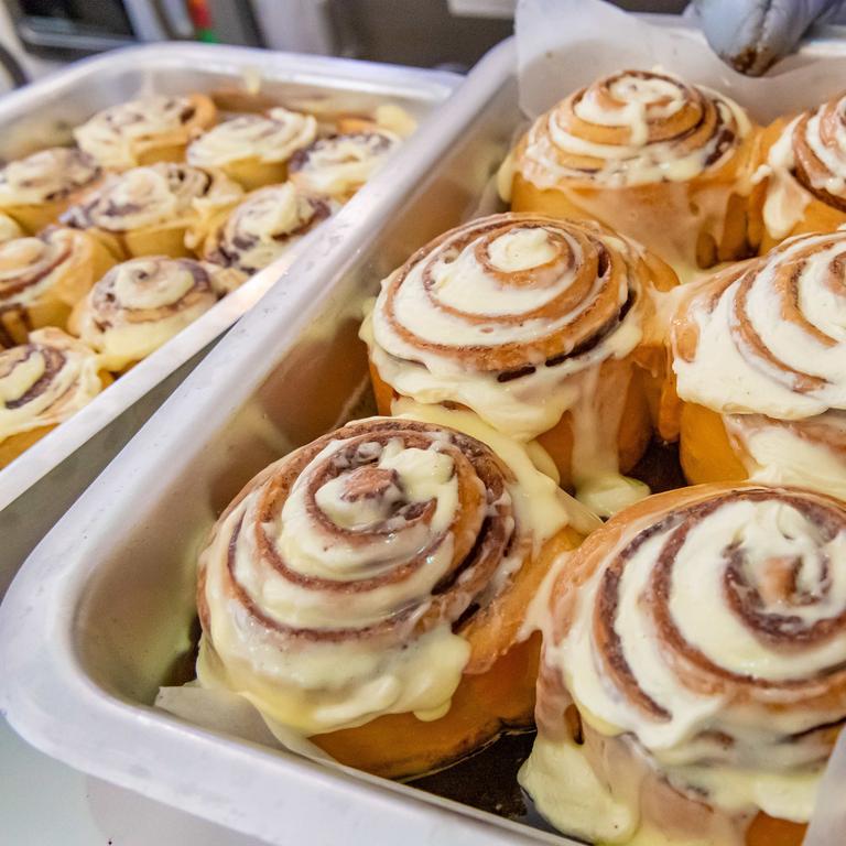 Many fans pleaded with Cinnabon to open a store in Sydney next. Picture: Bansal Group