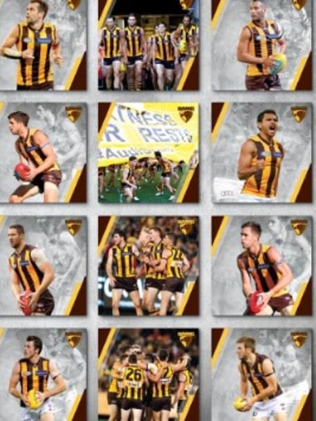 The inside of the Hawthorn calendar.