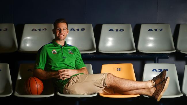 Townsville Crocodiles guard Mitch Norton as he prepares for Boomers training camp.