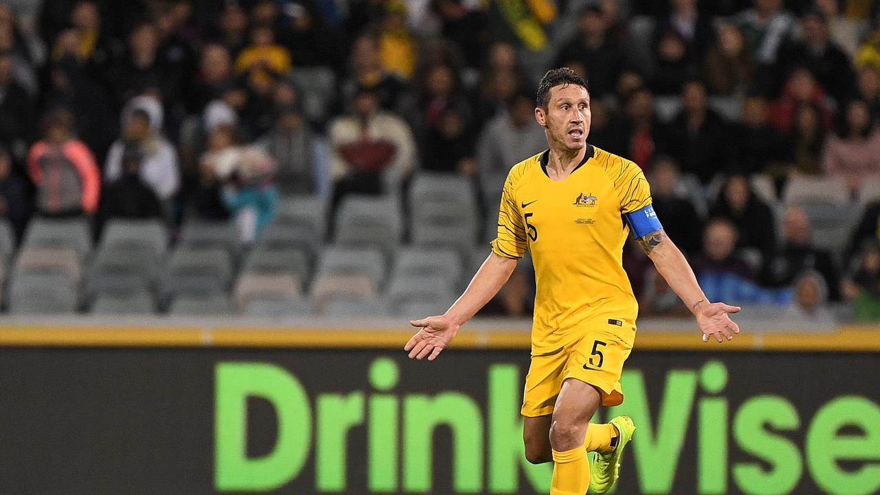 Former Socceroos skipper Mark Milligan is set to joining the coaching staff of the Malaysian national team. Picture: AAP Image/James Gourley