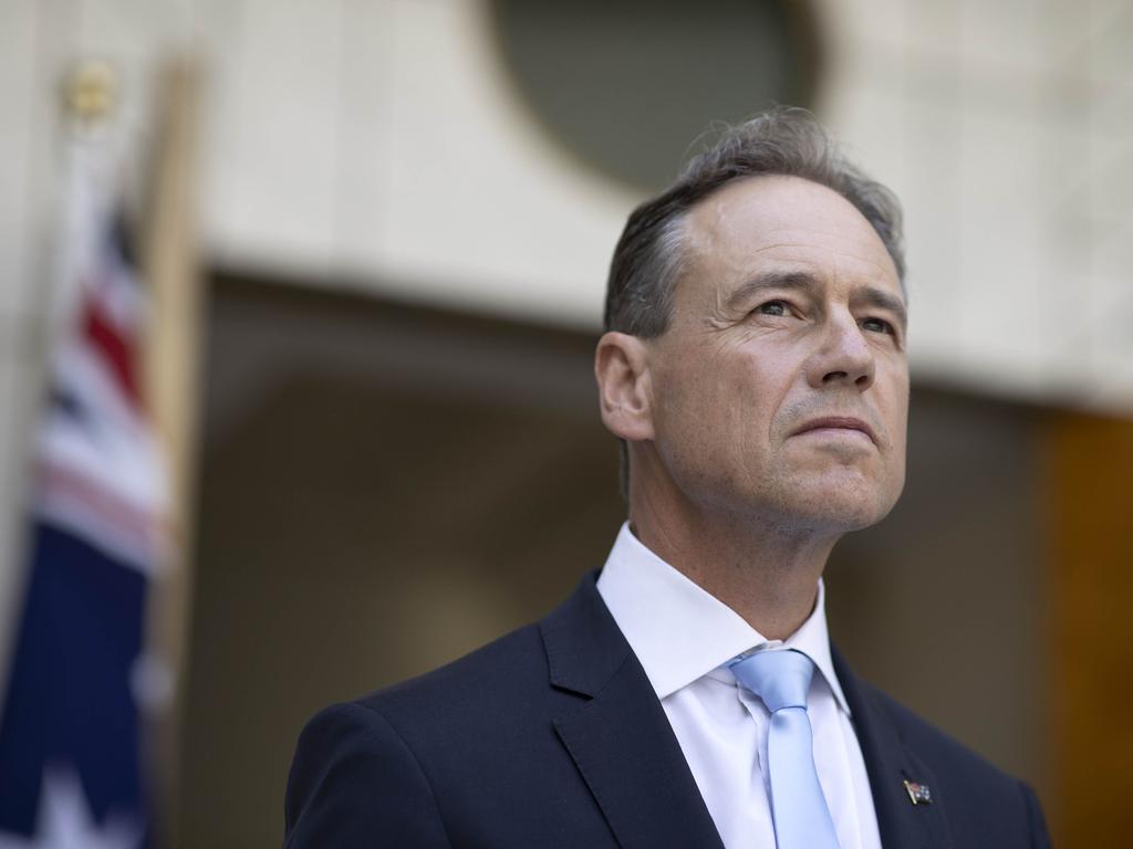 Health Minister Greg Hunt has assured Australians the measures won’t dent Australia’s rollout plans. Picture: NCA NewsWire / Gary Ramage