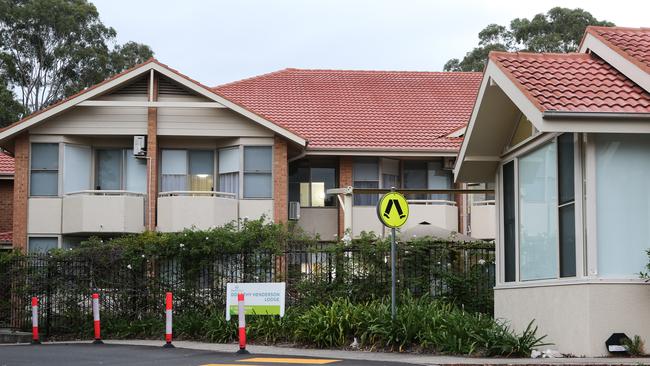 The Dorothy Henderson Lodge aged-care facility in Sydney’s Ryde.